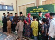 Komandan Korem 052 Wijayakrama Beri Santunan Anak Yatim Di Yayasan Bina Insan Kamil