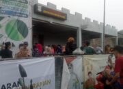 Sebanyak 910 KPM Menerima Bantuan Beras 10 Kg Dari Tim Penyaluran Kodim 0510 Tigaraksa di Desa Bantar Panjang
