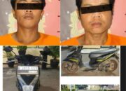 Dua Pelaku Curanmor Di Ringkus Polisi, Modus jadi pengamen
