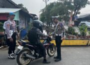 Ditlantas Polda Banten Lakukan Teguran dan Himbauan di Ops Patuh Maung 2024