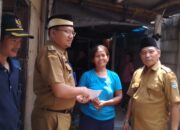 Rumah Roboh Milik Ibu Tina di Desa Kampung Kelor di Tinjau Camat