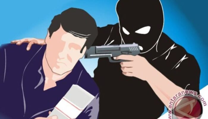 Perampok Bersenjata Api di Tangkap,Sekap Karyawan SPBU di Tangsel