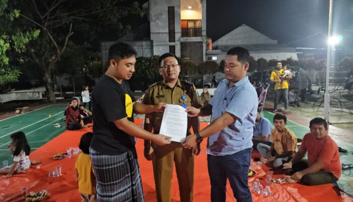 Camat Sepatan Timur Hadir Dalam Penyerahan Pemilihan Ketua Paguyuban Panorama 1