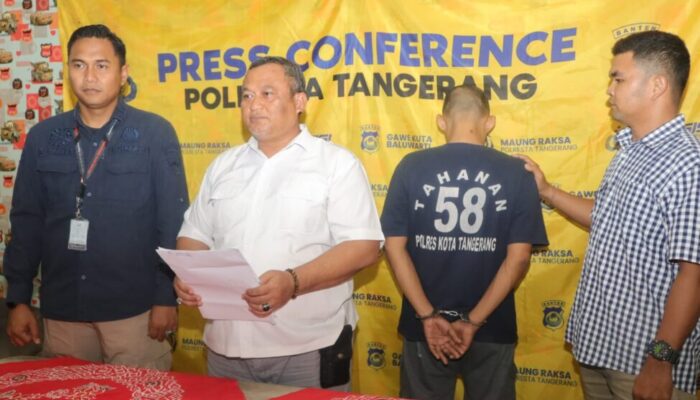 Satuan Resnarkoba Polresta Tangerang Ringkus Pengedar Narkoba Di Cikupa