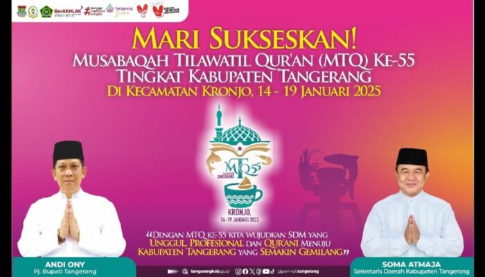 Resmi Di Tutup, MTQ Ke-55 Tingkat Kabupaten Tangerang  Kecamatan Mekar Baru Raih Juara Umum