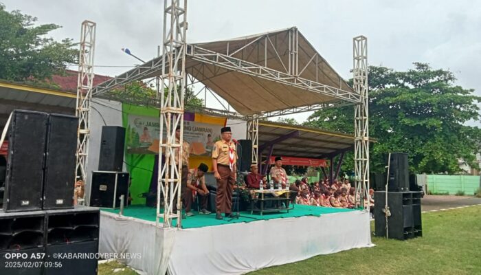 Ketua Mabiran Miftah shuritho Resmi Membuka Jambore Ranting Sepatan Timur