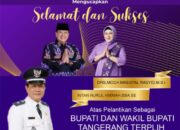 Pemerintah Desa Pangarengan kecamatan Rajeg Mengucapkan Selamat Dan Sukses Di Lantiknya Bupati dan Wakil Bupati kabupaten Tangerang Periode 2025-2030