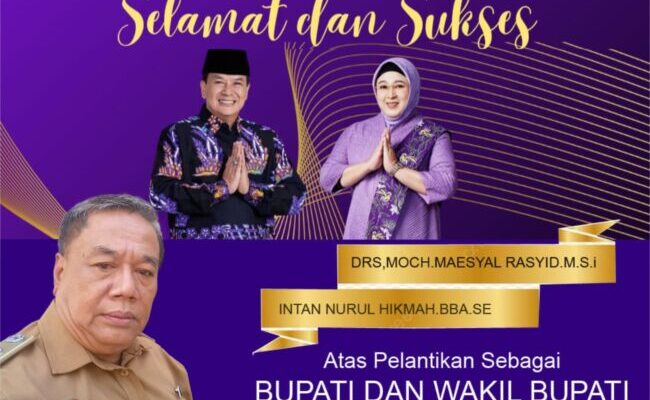 Pemerintah Desa Bonisari kecamatan Pakuhaji Mengucapkan Selamat Dan Sukses Di Lantiknya Bupati dan Wakil Bupati Periode 2025 – 2030