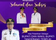 Pemerintah Kecamatan Sepatan Timur Mengucapkan Selamat Dan Sukses Atas Di Lantiknya Bupati dan wakil Bupati kabupaten Tangerang 2025-2030
