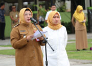 Wakil Bupati Tangerang Intan Nurul Hikmah Pimpin Apel Perdana Pasca Pelantikan
