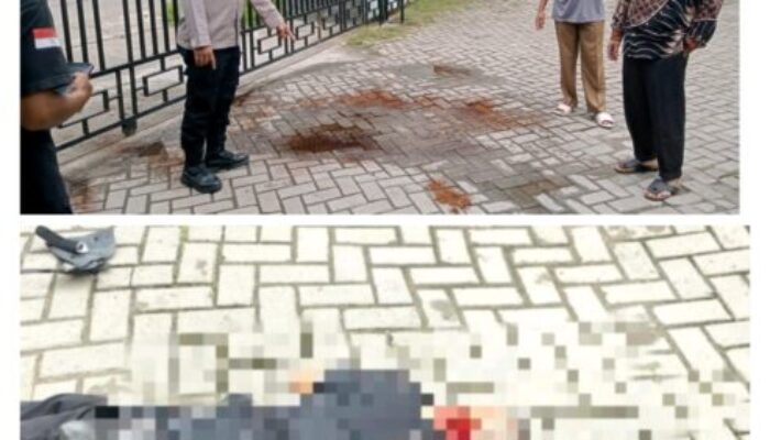 Sekuriti SMKN 9 Jadi Korban Pembacokan, Kepsek Laporkan Oknum LSM Ke Polisi