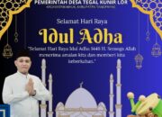 Pemerintah Desa Tegal Kunir Lor Mengucapkan Selamat Hari Raya Idul Adha 1446 Hijriah