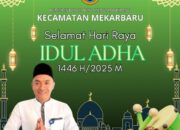 Pemerintah Kecamatan Mekar Baru Mengucapkan Selamat Hari Raya Idul Adha 1446 Hijriah