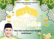 Anggota DPRD Fraksi Partai Golkar Mengucapkan Selamat Hari Raya Idul Adha 1446 Hijriah