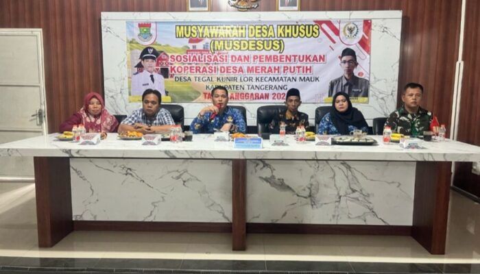 Koperasi Desa Merah Putih Tegal Kunir Lor Resmi Didirikan, Wujud Nyata Pemberdayaan Ekonomi Warga