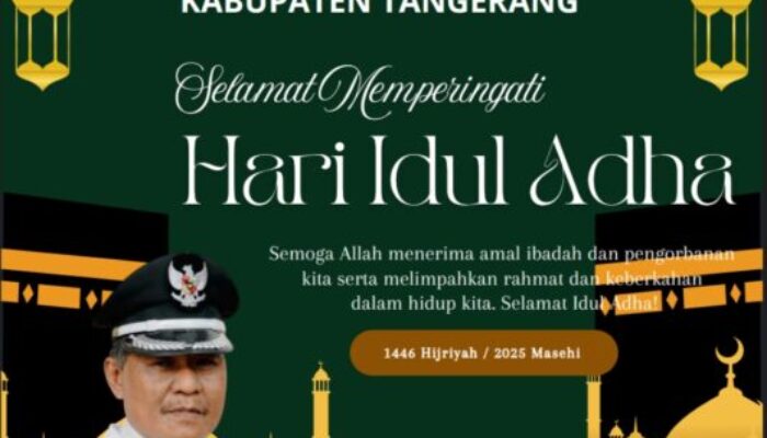 Pemerintah Desa Sukamanah Mengucapkan Selamat Hari Raya Idul Adha 1446 Hijriah