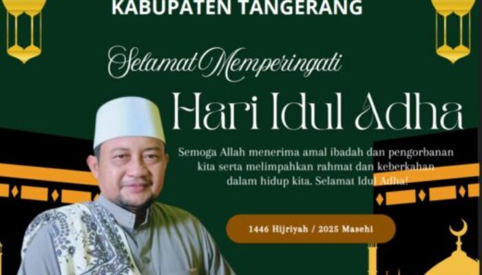 Pemerintah Desa Rajeg Mulya Mengucapkan Selamat Hari Raya Idul Adha 1446 Hijriah