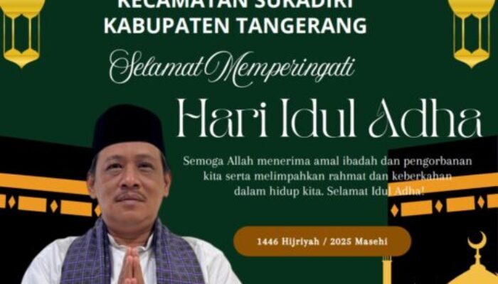 Pemerintah Desa Kosambi Mengucapkan Selamat Hari Raya Idul Adha 1446 Hijriah
