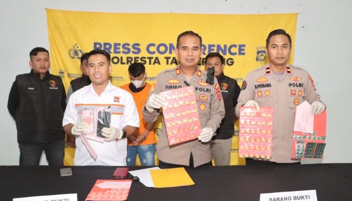 Unit Reskrim Polsek Mauk Bekuk Pengedar Hexymer