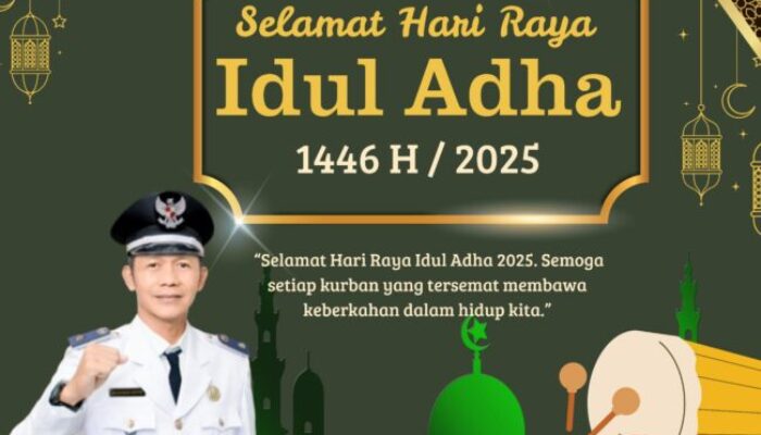 Pemerintah Desa Pisangan Jaya Mengucapkan Selamat Hari Raya Idul Adha 1446 Hijriah