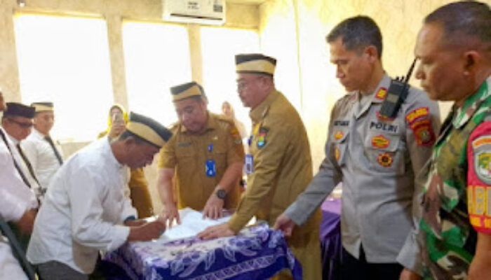 Sebanyak 63 Anggota BPD Dilantik Oleh Camat Sepatan Dengan Penambahan Jabatan Dua Tahun