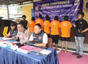 Polsek Tigaraksa Tangkap Lima Pengedar Sabu, Kapolsek Tegaskan Komitmen Berantas Narkoba