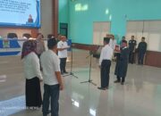 Diperpanjang Masa Jabatan, Camat Sepatan Timur Lantik Dan Pengambilan Sumpah Janji Anggota BPD