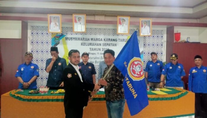 Febby Chrysandi Kembali Terpilih Sebagai Ketua Karang Taruna Kelurahan Sepatan Periode 2025-2030