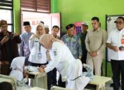 Wabup Intan Tinjau MPLS dan Pelaksanaan Program SD-SMP Swasta Gratis