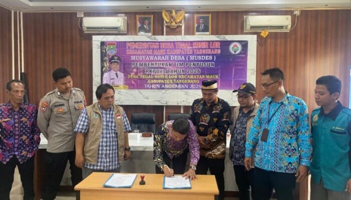 Pemdes Tegal Kunir Lor Gelar Musyawarah Desa Dalam Rangka Pembentukan (RKPDes) Tahun 2026
