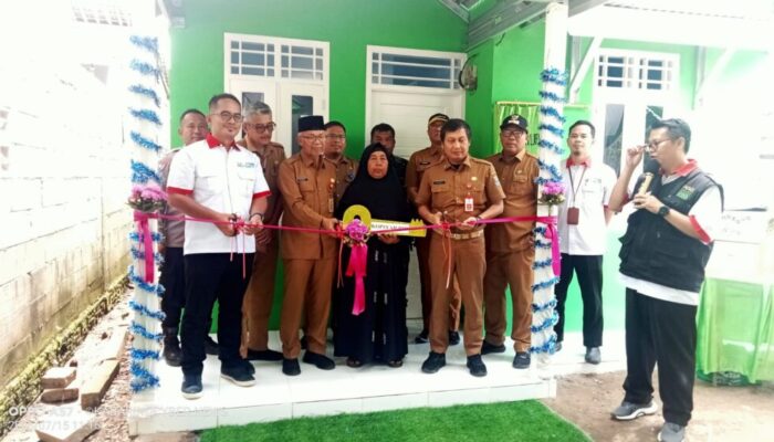 Camat Sepatan Timur Apresiasi Dan Hadiri Peresmian RTLH Program Koperasi Syariah Benteng Mikro Indonesia Di Desa Kedaung Barat