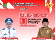 Pemerintah Desa Tanjakan Mengucapkan Dirgahayu RI Ke -80