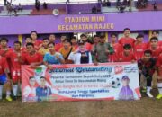 Pertandingan Sepak Bola Memeriahkan HUT RI ke 80 Kecamatan Rajeg Antara Desa Ranca Bango VS Kelurahan Sukatani Berjalan Kondusif