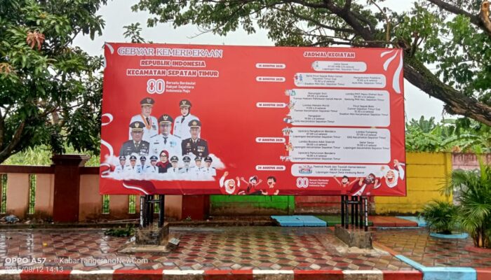 Pemerintah Kecamatan Sepatan Timur Sambut Hari Kemerdekaan Republik Indonesia Dengan Berbagai Kegiatan Dan Perlombaan