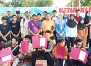 Lomba Mural Meriahkan Hari Kemerdekaan RI Ke 80 di Sepatan Timur