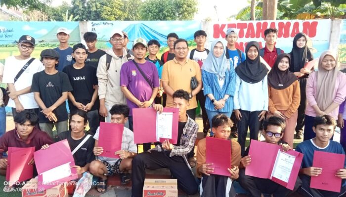 Lomba Mural Meriahkan Hari Kemerdekaan RI Ke 80 di Sepatan Timur