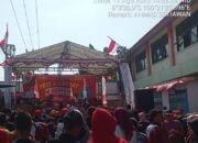 Masyarakat Desa Tegal Kunir Lor , Antusias Dalam Memperingati  HUT RI Ke -80 Di Halaman Kantor Desa Tegal Kunir Lor