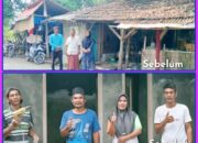 Bedah Rumah Tak Layak Huni Wujud Nyata Bagi Keluarga Ustadz Astaja Warga Desa Cikasungka