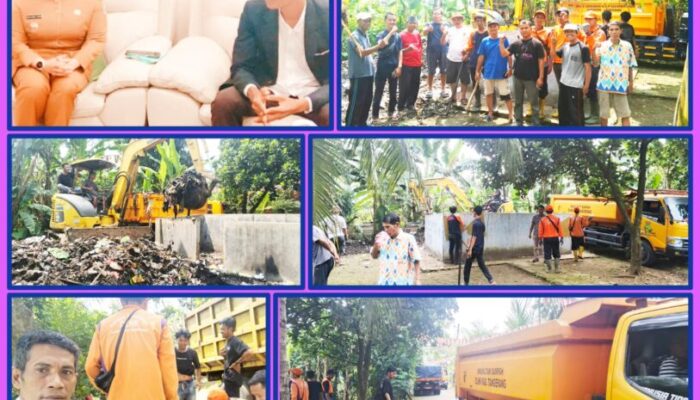 Wakil Bupati Tangerang Intan Nurul Hikmah Meminta Kepada masyarakat Bukit Cikasungka Tidak Buang Sampah Sembarangan