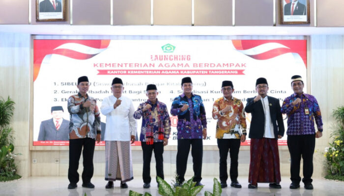 Peluncuran “Kemenag Berdampak”, Bupati Tangerang Apresiasi Program Inovatif Kemenag