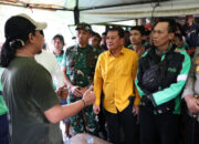 Bupati Tangerang Bersama Dandim dan Kapolres Sambangi Markas Ojol, Deklarasi Damai Untuk Ciptakan Kondisi Kondusif
