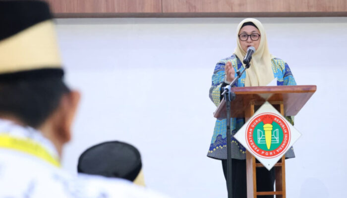 Wabup Intan Dorong PGRI Kuatkan Komitmen dan Sinergitas Tingkatkan Kualitas Pendidikan