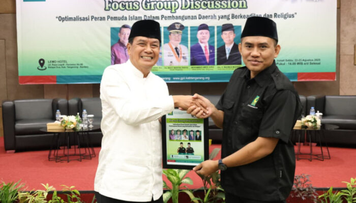 Bupati Hadir FGD Gerakan Pemuda Islam Indonesia (GPII) Kabupaten Tangerang