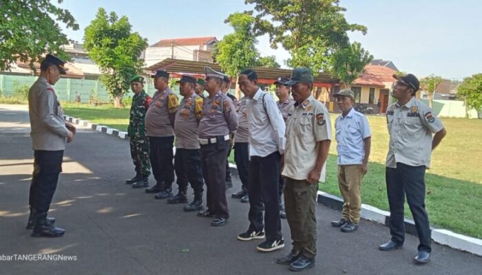 Pemerintah Kecamatan Sepatan Timur Bersama Kapolsek Dan Koramil 10 Sepatan Menggelar Cipta Kondisi