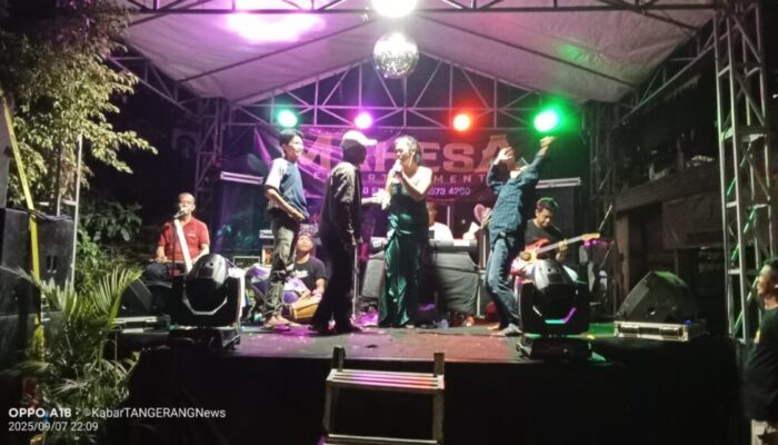 Resepsi Pernikahan Merliana Agustin Dan Risvan Nirvana Di Hibur Mahesa Entertainment