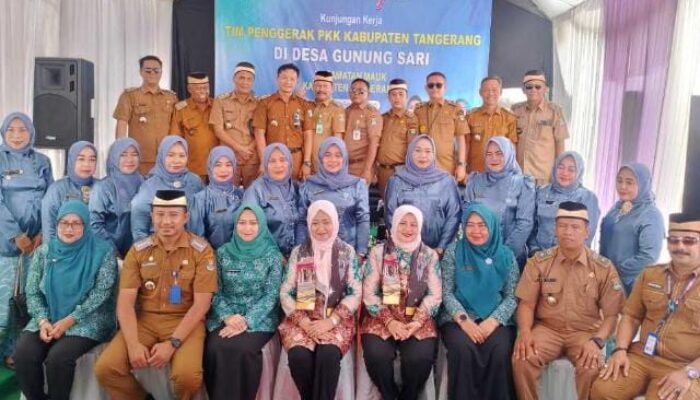 Bina Wilayah PKK Kabupaten Tangerang Digelar di Desa Gunung Sari Berjalan Lancar dan Sukses