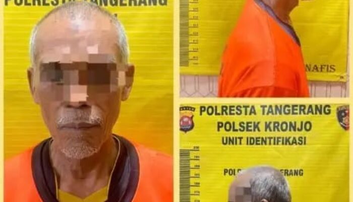 Polsek Kronjo Polresta Tangerang Ungkap Kasus Penganiayaan Pasutri Disiram Cairan Kimia