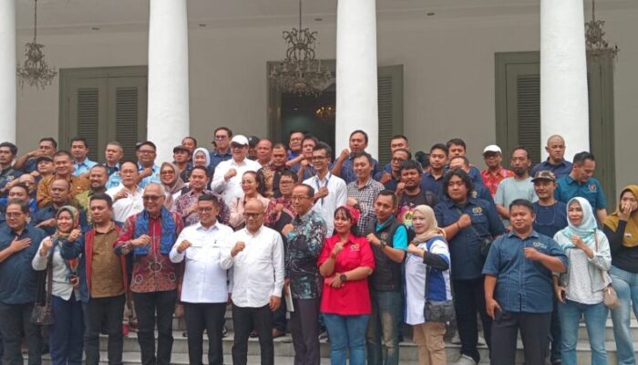 PWI Kota Tangerang Dampingi Pengurus PWI Pusat dan PWI Banten Bertemu Gubernur Banten