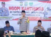 Ngopi Kamtibmas, Kapolres Tangerang Kota Ajak Warga Perkuat Satkamling