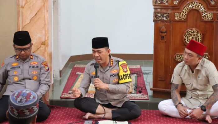 Kapolres Metro Tangerang Kota Dengar Aspirasi Warga Kunciran Soal Motor Bodong dan Tawuran Pelajar